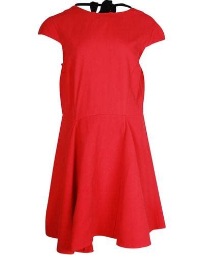 miu miu red dress|miu outlet.